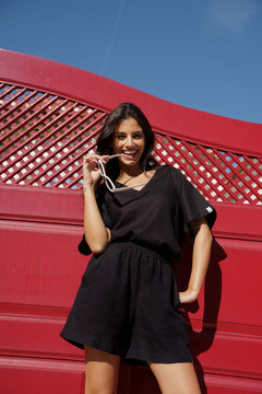 Savanna Top Black