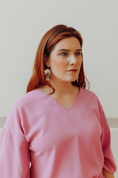 Beea Kimono Blouse Cotton Candy