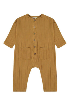 Kids' Surya Unisex Jumpsuit Mustard