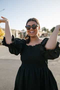 Smock Dress Black