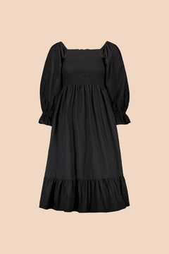 Smock Dress Black