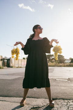 Smock Dress Black