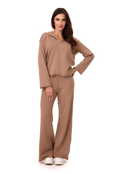 Mandragora Comfy Cotton Pants Cappuccino
