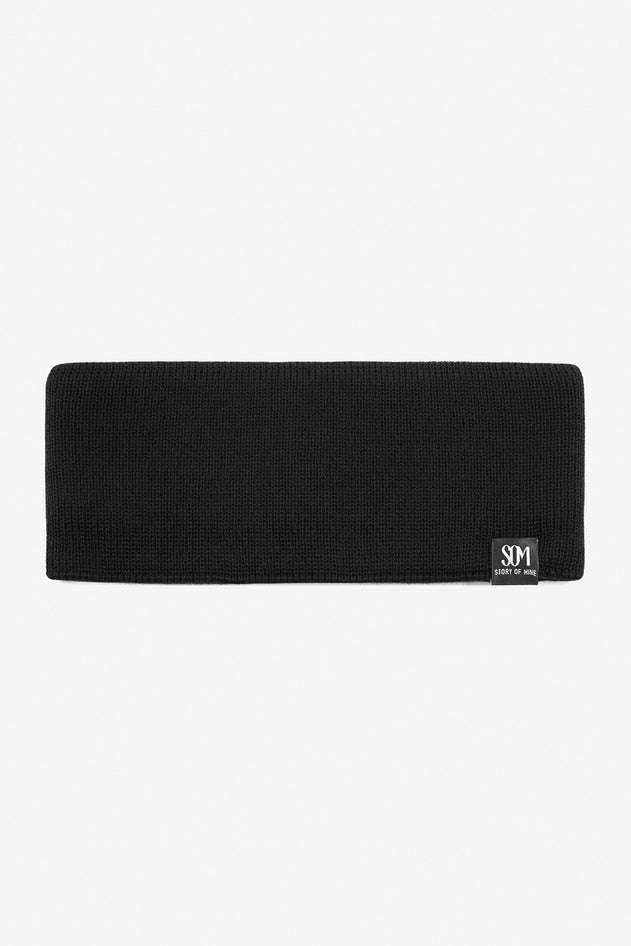 Mena Merino Headband Black