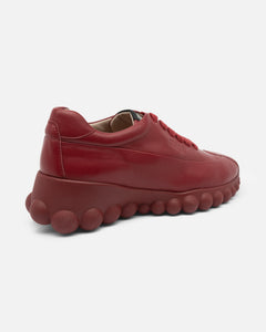 Mother-Of-Pearl Sneakers Cherry Leather