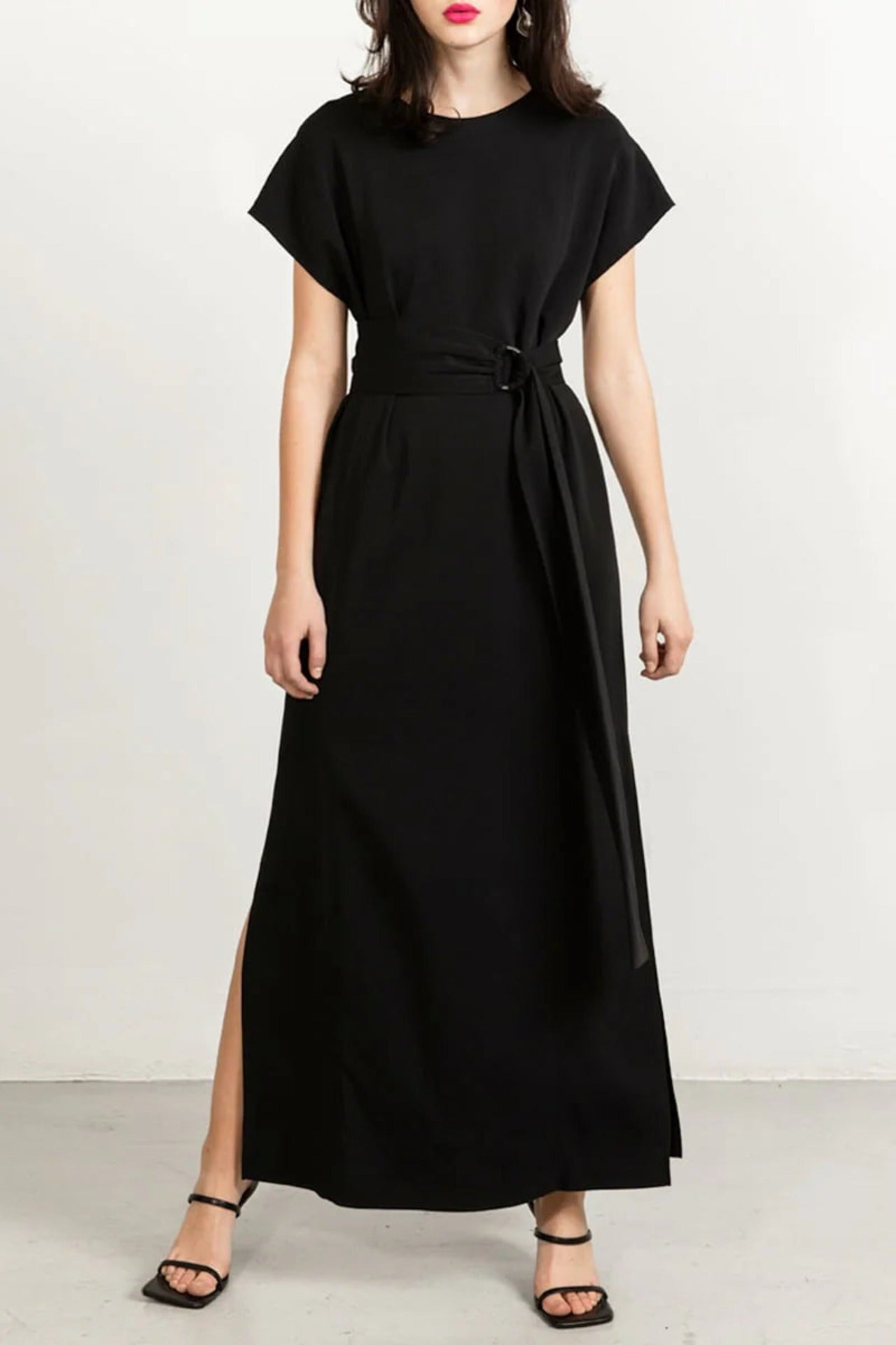 Sunday Long Dress Black - Studio Heijne