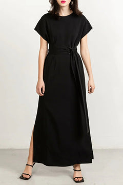 Sunday Long Dress Black - Studio Heijne