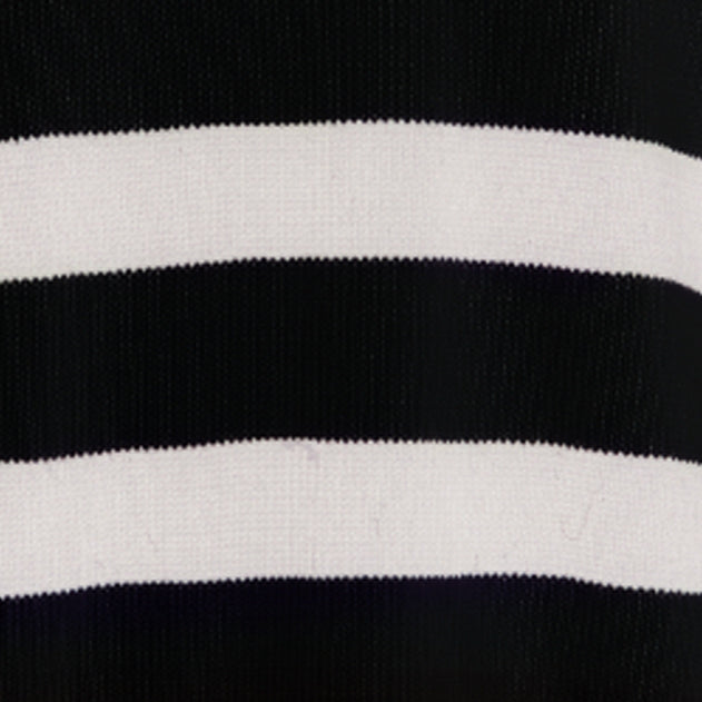 Marina Merino Jumper Black Striped