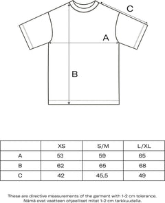 Honeycomb T-shirt White / Flowerfield