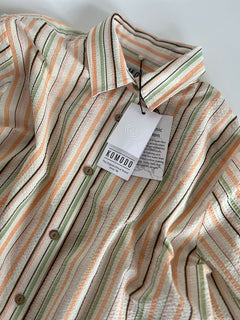 Jungle Organic Cotton Shirt Candy Stripe