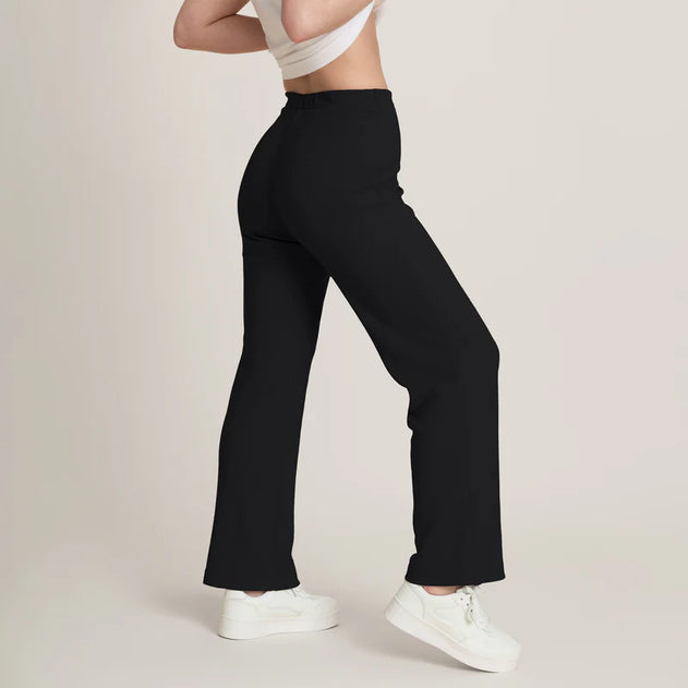 Straight Leg Merino Knit Trousers