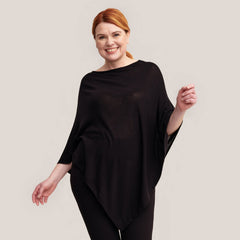 Women's Merino Silk Poncho