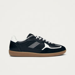 Tb.490 Rife Leather Sneakers Grain Black & White