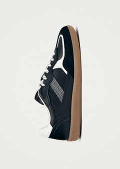 Tb.490 Rife Leather Sneakers Grain Black & White