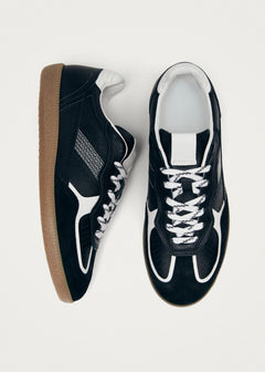 Tb.490 Rife Leather Sneakers Grain Black & White