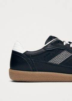 Tb.490 Rife Leather Sneakers Grain Black & White