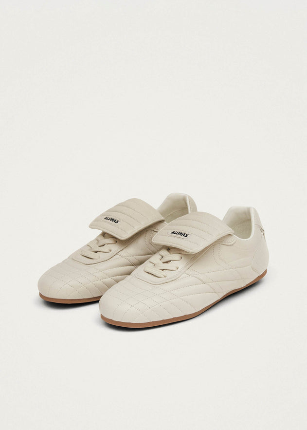 Tb.99 Leather Sneakers Cream