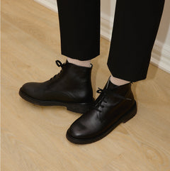 Ola Crepe Boots Black