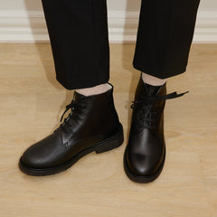 Ola Crepe Boots Black