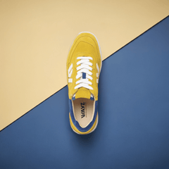 The Misfit Sneakers Mustard Blue