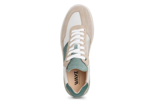 The Spark Sneakers Beige Mint Green