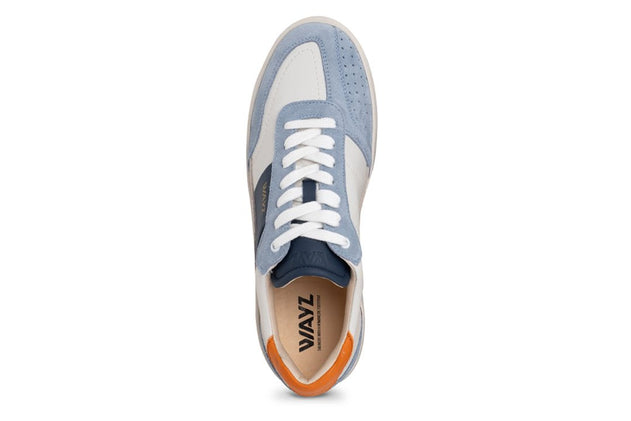 The Spark Sneakers Blue Sky Orange