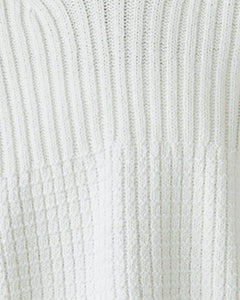 Delčia Cotton Sweater Off-White