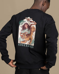 Sweatshirt Strength Black
