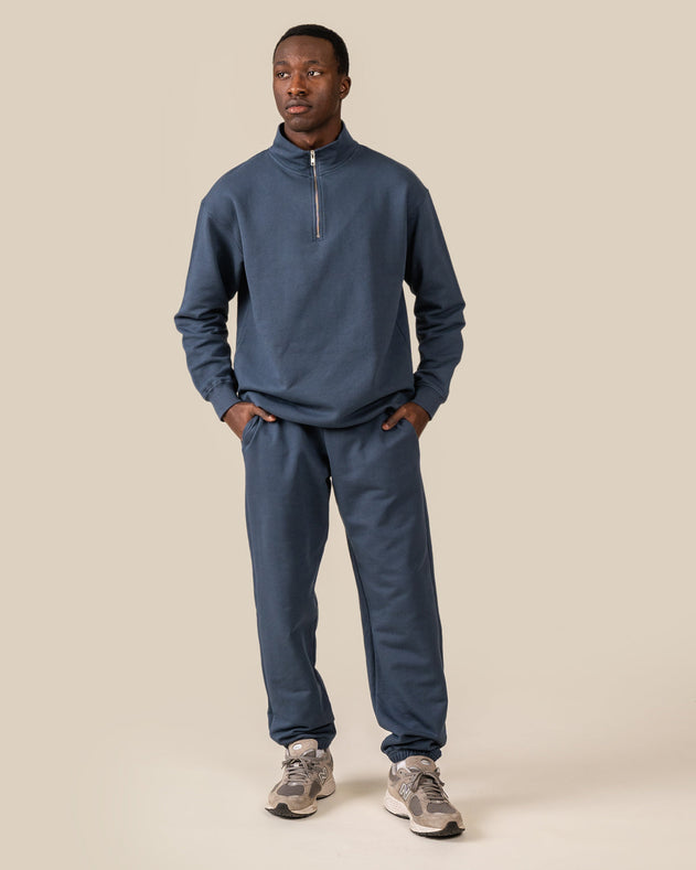 Toive College Pants Blue-Grey