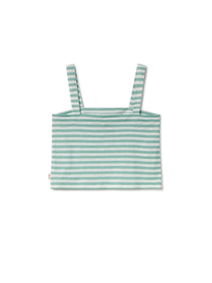 Torsa Top Mint Leaf Stripes