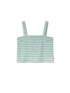 Torsa Top Mint Leaf Stripes