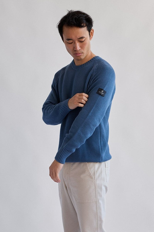 Tortuga Knitted Sweater Blue Ocean - IVALO.COM