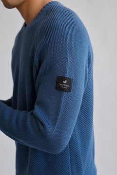 Tortuga Knitted Sweater Blue Ocean - IVALO.COM
