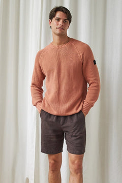 Tortuga Knitted Sweater Brick - IVALO.COM