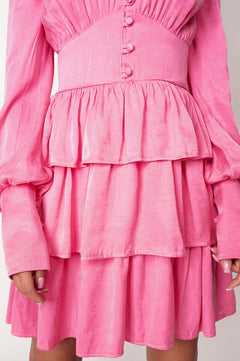 Harper Lyocell Dress Pink