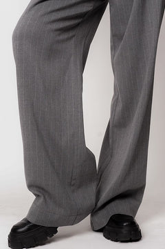 Aspen Trousers Pinstripe Grey