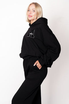 Sully Oversized Sweatshirt Black