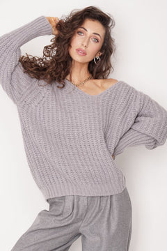 Nusa Alpaca Sweater Grey