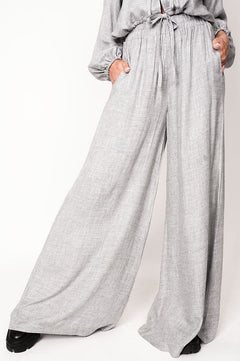 Skye Wide Leg Pants Grey