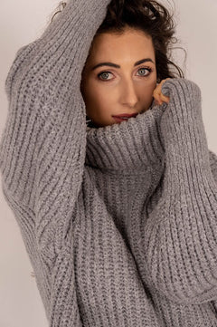 Telma Turtleneck Knit Dark Grey