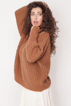 Nusa Alpaca Sweater Camel