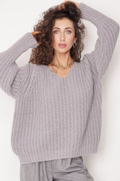 Nusa Alpaca Sweater Grey