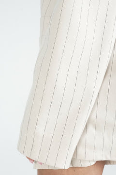 Tris Wool Blazer Stripes