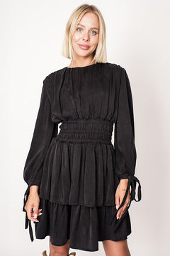 Isla Lyocell Dress Black