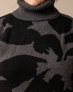 Utu Turtleneck Knit Dark Grey