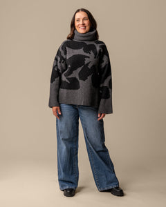 Utu Turtleneck Knit Dark Grey