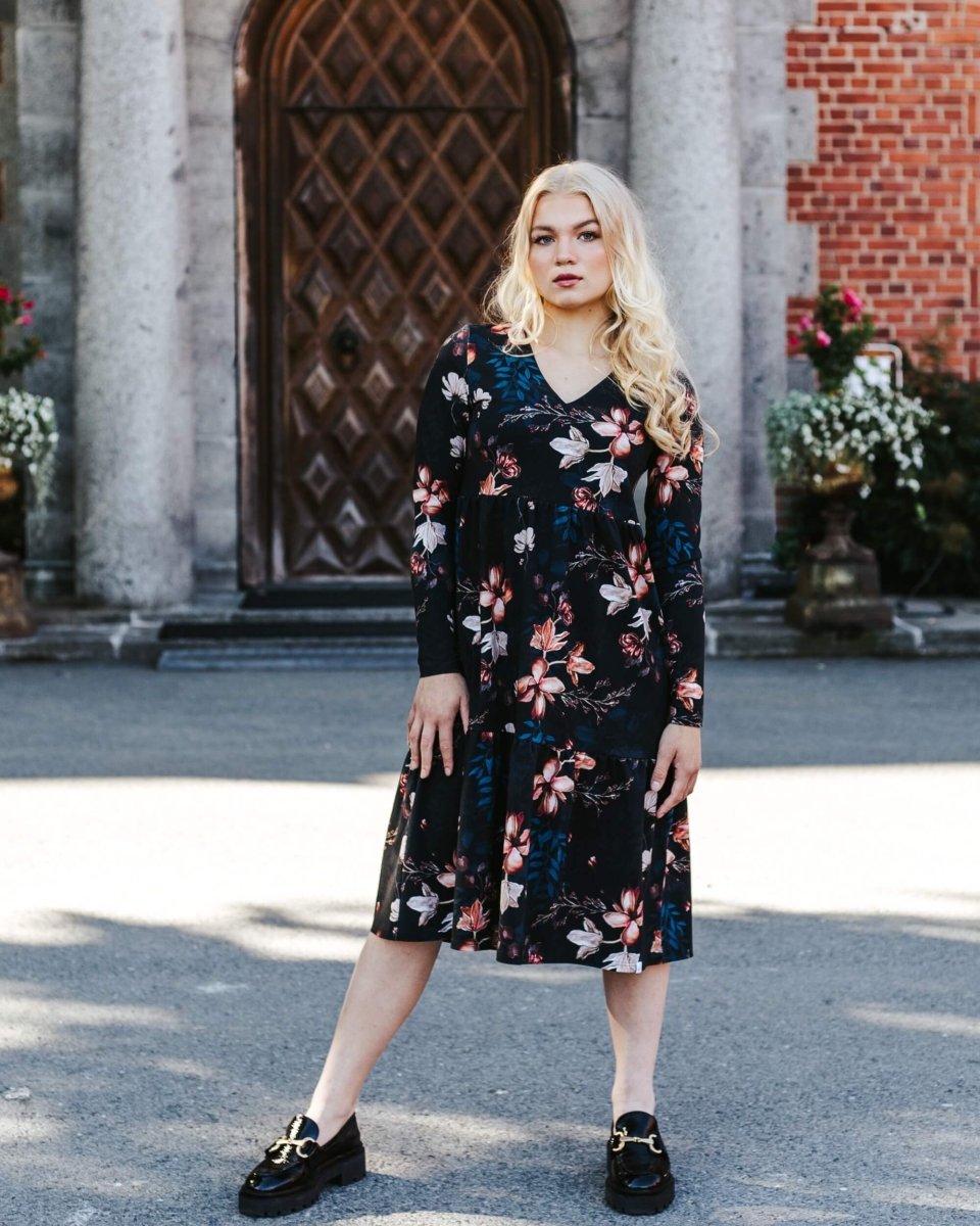 Amélie Layered Dress Versailles Blue - IVALO.COM