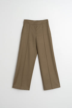 Paty Straight Pants Brown