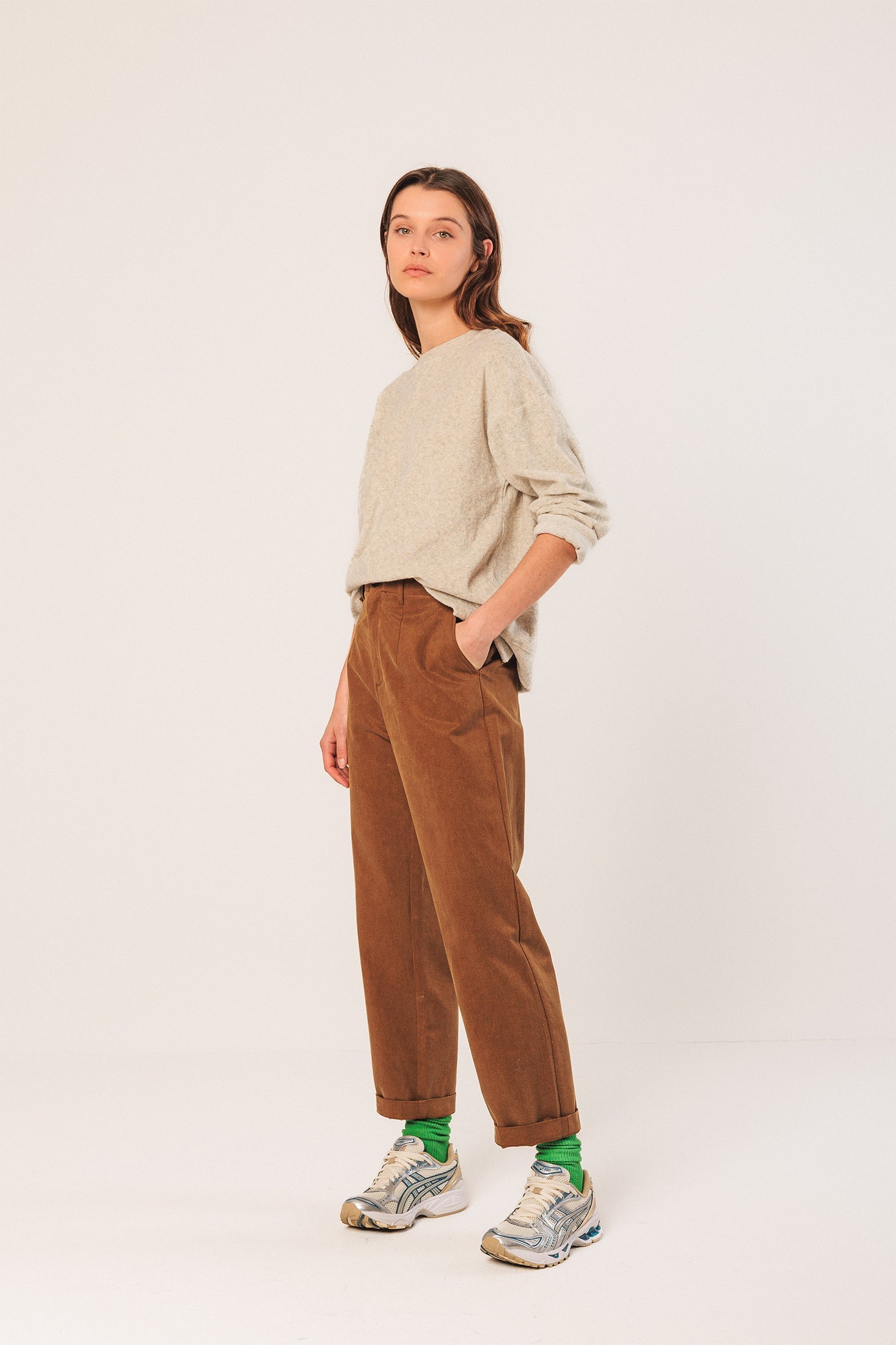 Luca Chino Pants Brown