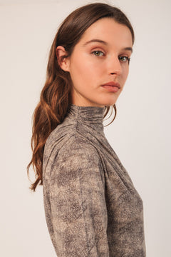 Netting Print T-Shirt